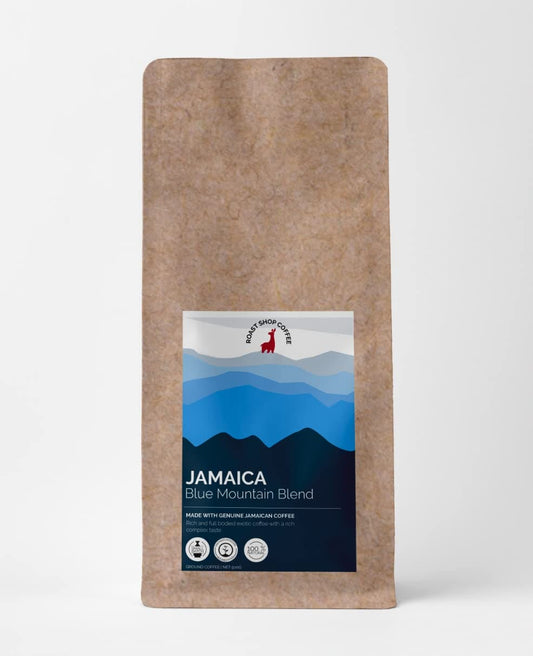 Jamaica Blue Mountain Coffee Blend 500g from Authentic Jamaican Beans 25% (Ground, 500g)