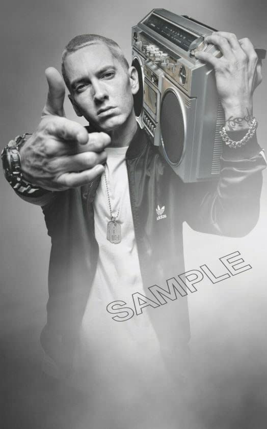 Eminem Poster 8 Miles Marshall Mathers Photo Rap Hip Hop Music Wall Art Picture A4