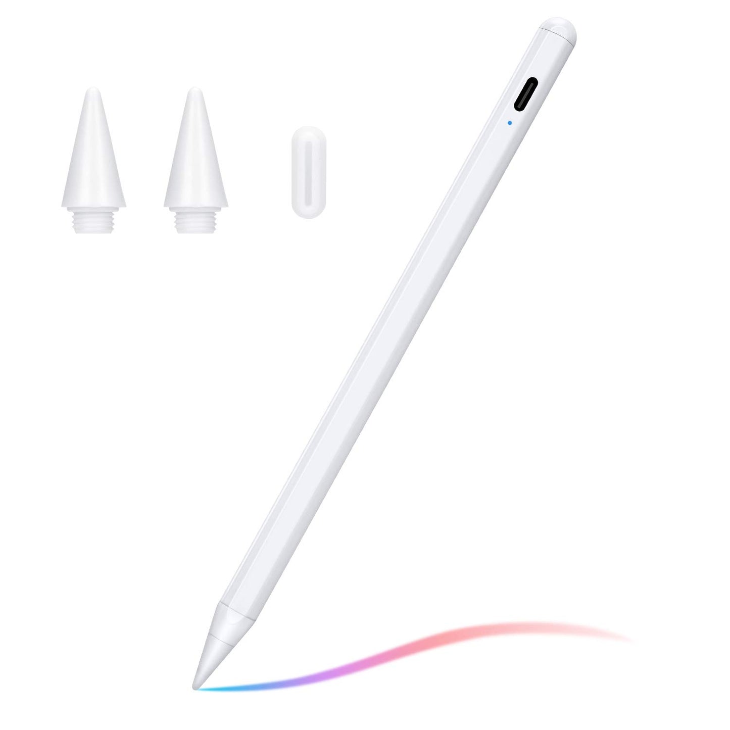 Stylus Pen Compatible with (2018-2020) Apple iPad, iPad Pencil with No Lag, High Precision, Tilt, Palm Rejection, for iPad 6th, iPad Mini 5th, iPad Air 3rd Gen, iPad Pro (11/12.9")