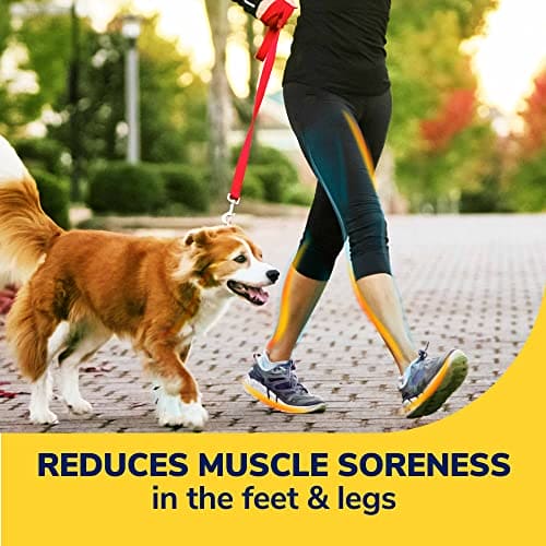 Dr. Scholl's Walk Longer Insoles, Comfortable Plush Foam Cushioning Inserts for Walking, Hiking, and Standing on Feet All-Day, Stop Soreness in Feet & Legs, Trim to Fit Women's Shoe Size 6-10, 1 Pair