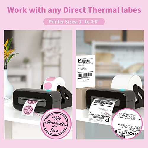 Itari 4X6 Shipping Thermal Label Printer for Shipping Packages - Sticker Printer 246S for Small Business and Home use, Barcode label for Amazon Etsy eBay RoyalMail Shopify (Black)