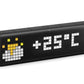 LaMetric Time Wi-Fi Clock for Smart Home, LM 37X8, Black