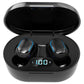 Wireless Headphones, True Wireless Earbuds with Led Display Charging Case, HD HiFi Stereo, One-click Smart Control, Built-in Mic, IPX7 Waterproof Wireless Bluetooth Earphones for Work and Sport