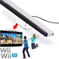 KIMILAR Wii Sensor Bar, Infrared LED Replacement Wired Sensor Bar comaptible with Nintendo Wii & Wii U with Clear Stand