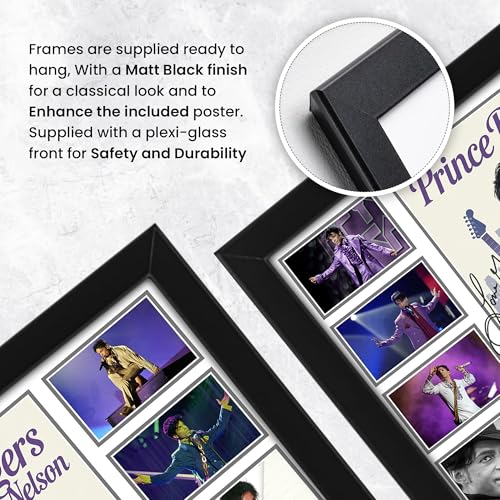 Prince Rogers Nelson Signed Poster Print- Limited Edition Autograph Fan Gift – Collectible Memorabilia Merchandise (Unframed A4 (30x21cm))