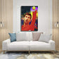 Novak Djokovic Tennis Poster Pop Art 1 Canvas Wall Art Decor Paintings for Living Room Home Decoration 12×18inch(30×45cm) Unframe-style1