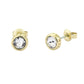 Ted Baker Sinaa Crystal Stud Earrings For Women (Gold/Crystal)