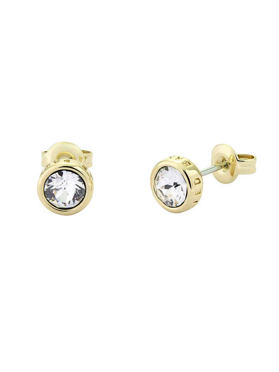 Ted Baker Sinaa Crystal Stud Earrings For Women (Gold/Crystal)