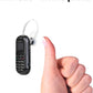 Hipipooo Mini Smallest Mobile Phone BM70,Mini Wireless Dialer,Bluetooth Tiny Headset