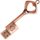 BORLTER CLAMP 32GB USB Flash Drive Cute Memory Stick Retro Metal Heart Key-Shaped Pendrive for External Data Storage