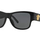 Versace Men's VE4275 Sunglasses, Black, 58/18/140