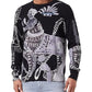 Desigual Men's JERS_west Sweater, Black, L