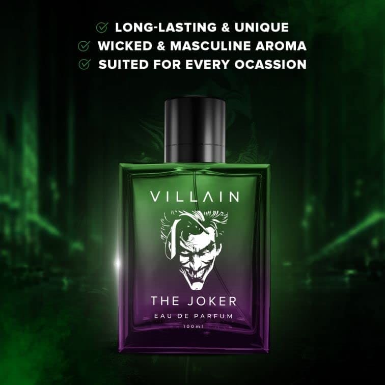 VLN The Joker Limited Edition EDP Perfume For Men 100ml | Premium Long Lasting Perfume | Woody Citrus Masculine Fragrance | Luxury Perfume for Men