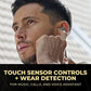 Technics Premium Hi-Fi True Wireless Bluetooth Earbuds with Advanced Noise Cancelling, 3 Device Multipoint Connectivity, Wireless Charging, Hi-Res Audio + Enhanced Calling - EAH-AZ80-S (Silver)