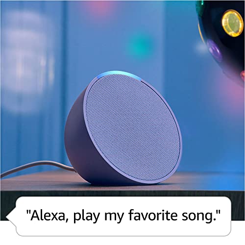 Certified Refurbished Echo Pop | Full sound compact Wi-Fi and Bluetooth smart speaker with Alexa | Midnight Teal