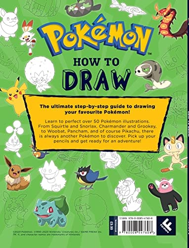 POKEMON: How to Draw: An official Pokémon drawing book - perfect for arty kids who are fans of Pikachu and his friends