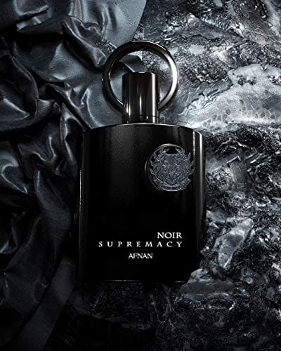 Afnan Supremacy Noir for Men Eau de Parfum Spray, 3.4 Ounce