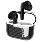 kafo Wireless Earbuds Bluetooth 5.3 Semi-in-Ear Headphones with Microphone Mini Charging Case Small Ear Buds 7-30H of Playtime Effortless Conncent Quick Pairs for Cell Phone Laptop Black