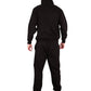 Love My Fashions® Men’s Tracksuit Full Sleeve Contrast Fleece Top & Bottom Cord Set Zipper Hood Jogging Suit Set Plus Sizes