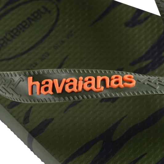 Havaianas Unisex Top Camouflage Sandal, Moss, 9/10W, 7/8M