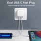 iPhone Fast Charger,iPhone Fast Charger Cable and Plug 20W Quick Charge for Apple iPhone 14 13 12 11 Pro Max XS Max XS XR X SE 8 Plus,6FT New Rapid USB C to Lightning Charging Lead and Dual C Plug