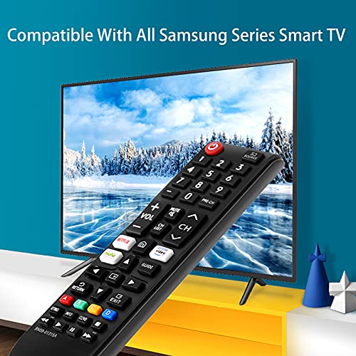 Newest Universal Remote Control for All Samsung TV Remote Compatible All Samsung LCD LED HDTV 3D Smart TVs Models