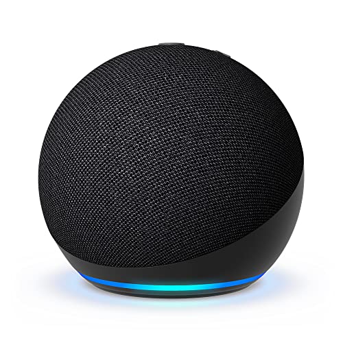 Certified Refurbished Echo Dot (5th generation, 2022 release) smart Bluetooth speaker with Alexa | Charcoal