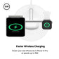 Belkin BoostCharge PRO 3-in-1 Wireless Charger with MagSafe for iPhone 15, iPhone 14, 13 and 12 + Apple Watch + AirPods (Magnetically Charges Models up to 15W)