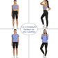 JULY'S SONG Yoga Clothing Suit, Set of 5, Tracksuit, Running Clothing, Gym, Fitness Clothing, M