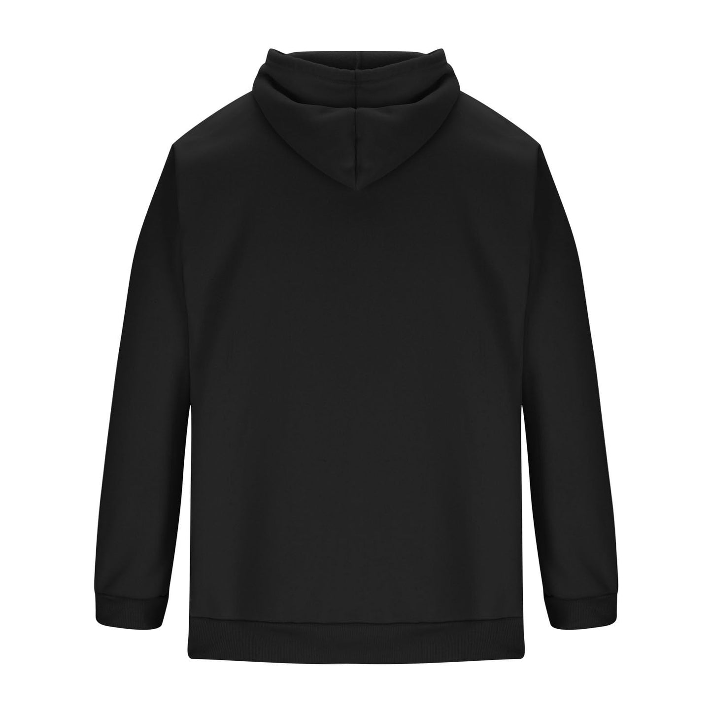 Classic Hoodies for Men UK Clearance, Drawstring Hooded Collar Plain Color Mens Hoodies Fleece Sweatshirt with Pocket Ribbed Cuff Long Sleeve Sweatshirts Dating Office Travel Trendy Workout