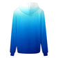 AMhomely Jumpers for Women Sweatshirts Ladies Square Neck Long Sleeve Tops Loose Fit UK Size Blue XXL