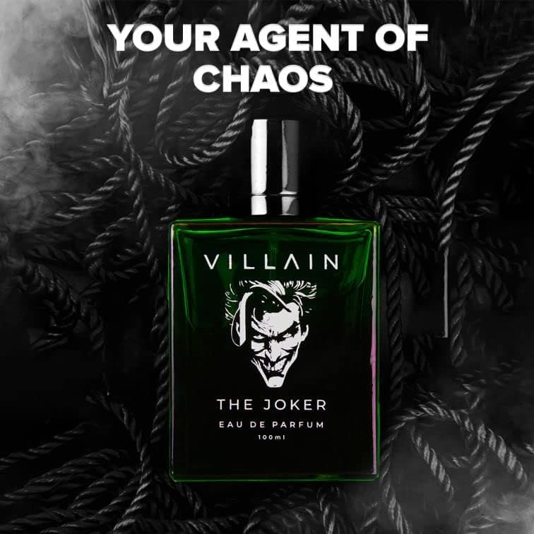 VLN The Joker Limited Edition EDP Perfume For Men 100ml | Premium Long Lasting Perfume | Woody Citrus Masculine Fragrance | Luxury Perfume for Men