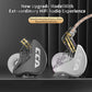 erjigo Wired in-Ear Earbuds Headphones CCA CRA Dynamic Crystal-Clear Sound, Ergonomic Comfort-Fit, 10mm Dynamic Driver, Noise Isolating, Bass Driven Sound (Without mic, White)