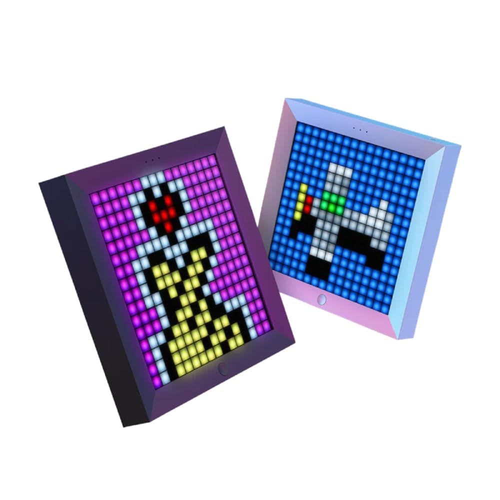 Divoom Pixoo Pixel Art LED Panel with Smart App - Black