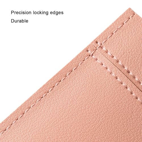 ASIEIT Wallet Multi-Card Slots Pull Out Card Holder Ultra-Thin Card Holder with Press Button Minimalist for Money Cards (Pink)