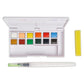 Artiste Watercolour Pan Set - 12 Colours with Water Brush