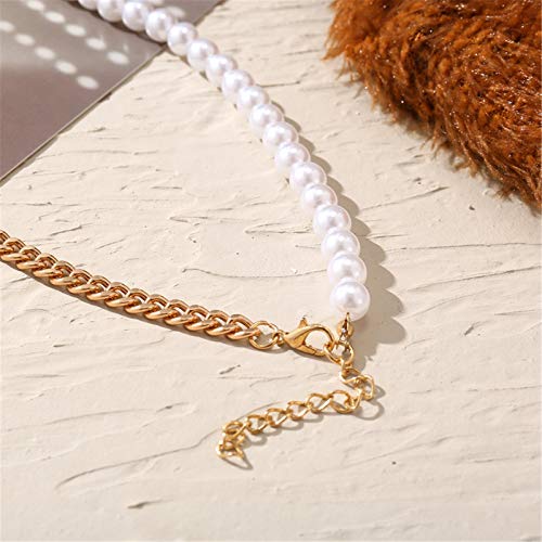 Janly Clearance Sale Women Necklaces & Pendants, Metal Alloy Hollowing Out Necklace Inlaid Confession Lady Jewelry Gift, Valentine's Day Birthday Jewelry Gifts for Ladies Girls (Gold)