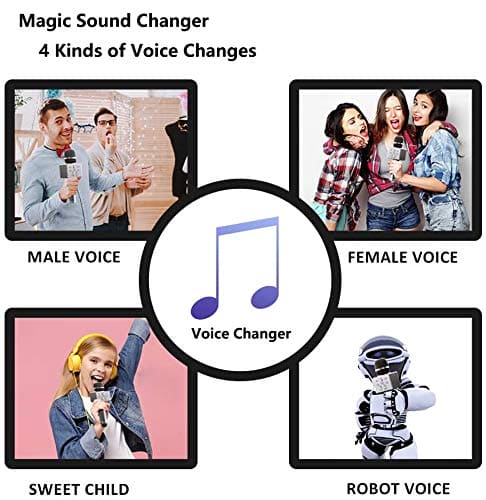 Bluetooth Mix Audio Live Sound Card with Effects Voice Changer for Live Streaming Color Pink