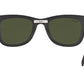 Ray-Ban RB4105 Wayfarer Folding Sunglasses 54mm, Black/Crystal green Classic , 54 mm