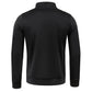 HAOLEI Mens V Neck Jumper Sale Clearance 1/4 Zip Fleece Lined Pullover Regular Fit Autumn Winter Velvet Sweatshirt Sweat Tops UK Size 10-20