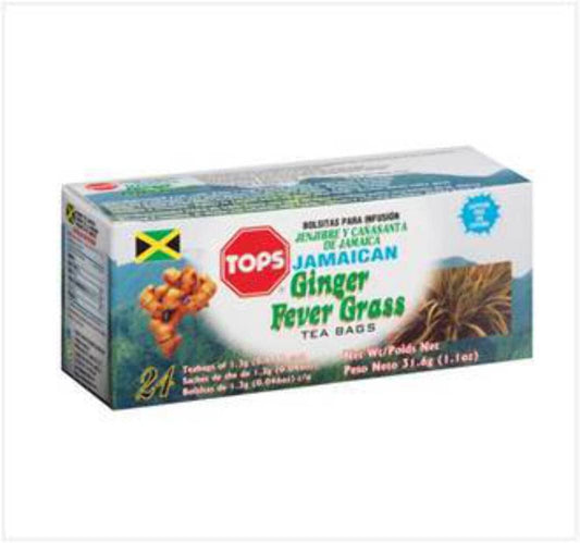 Tops Jamaican Ginger and Fever Grass-Fd