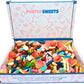 Posted Sweets Fruity Sweet Hamper Box Gift, Sweet Gift For Any Occasion, Tasty Pick & Mix Sweets, Adults and Kids, Sweet Box