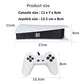 Retro Games Console With Game Station, Built In 200 Retro Games, Retro Game Console With Dual Wired Usb Controller, Retro Games Console For Tv, Game Consoles For Kids And Adults, White For UK