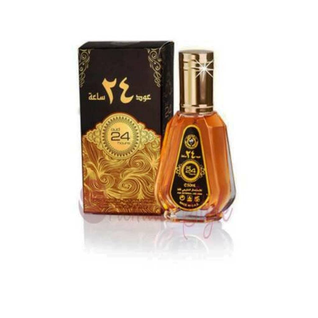 Oud 24 Hours 50ml EDP Spray by Ard al Zaafaran - Woody Musky Vanilla