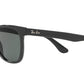 Ray-Ban RB4184 Square Sunglasses, Black/Green, 54 mm