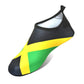 Water Shoes for Women and Men Quick-Dry Swim Beach Shoes for Outdoor Surfing Yoga Exercise Jamaica Flag Caribbean Reggae Rasta (Jamaica, 7)