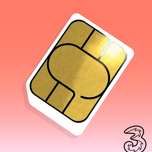 Three Mobile PAYG Voice SIM Pack - 10GB - £10