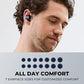 Technics HiFi True Wireless Multipoint Bluetooth Earbuds with Noise Cancelling, 3 Device Multipoint Connectivity, Wireless Charging, Impressive Call Quality, LDAC Compatible - EAH-AZ60M2-A (Blue)