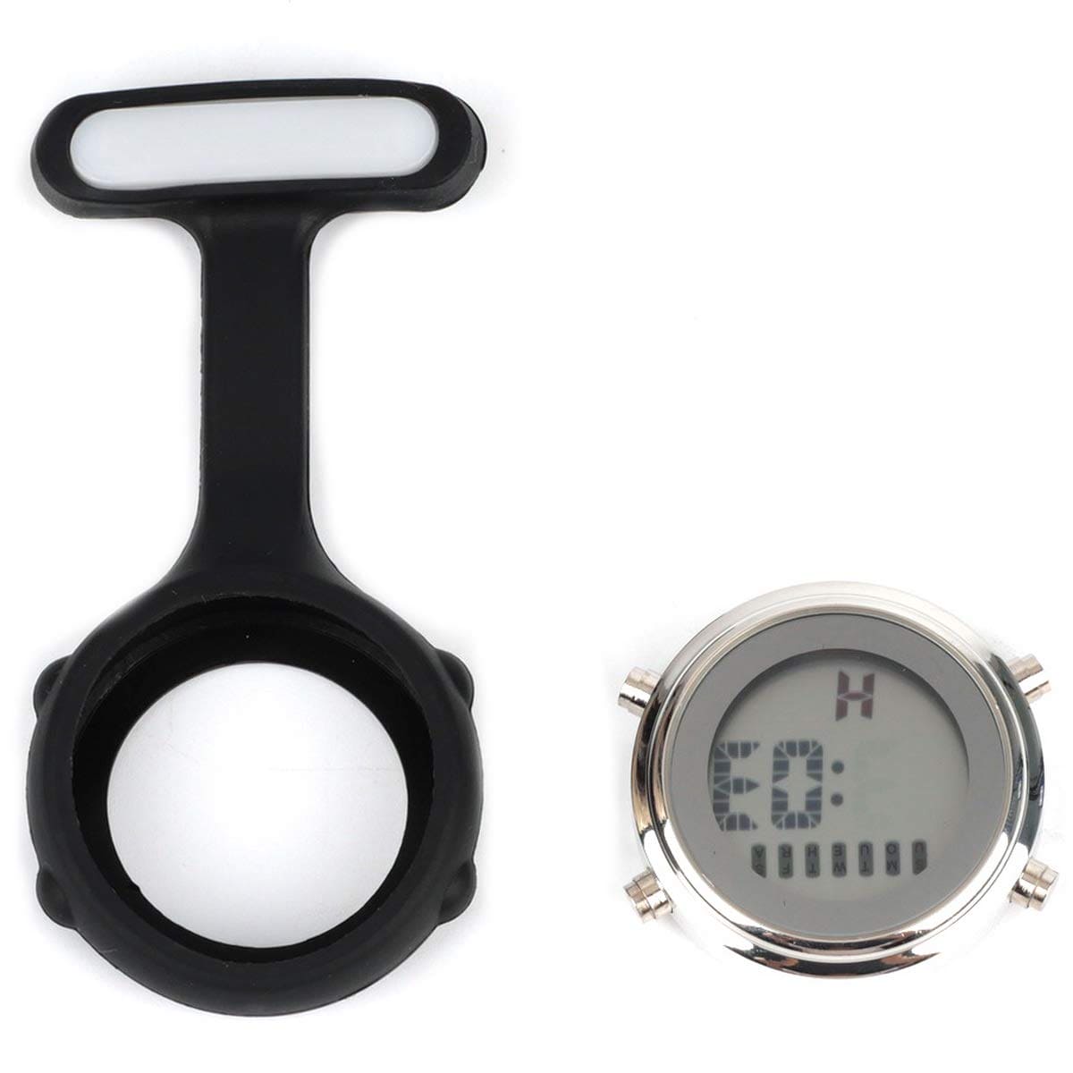 Pin On Digital Silicone Multi-Function Fob Nurse Watch Night Lights Stopwatch