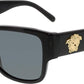 Versace Men's VE4275 Sunglasses, Black, 58/18/140